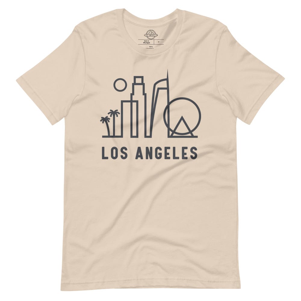 City Shirt Co LA Urban Dweller T-Shirt Soft Cream / XS