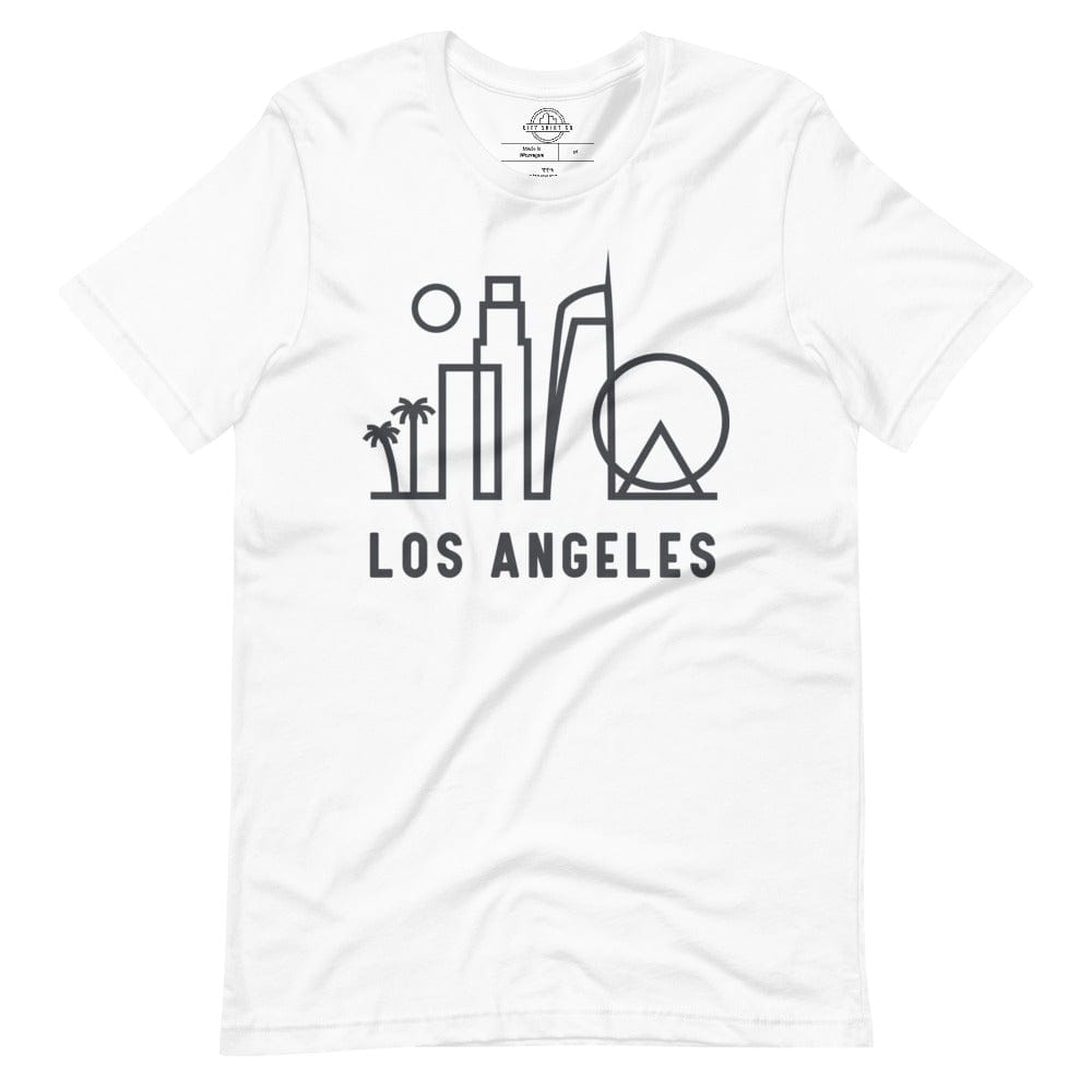 City Shirt Co LA Urban Dweller T-Shirt White / XS