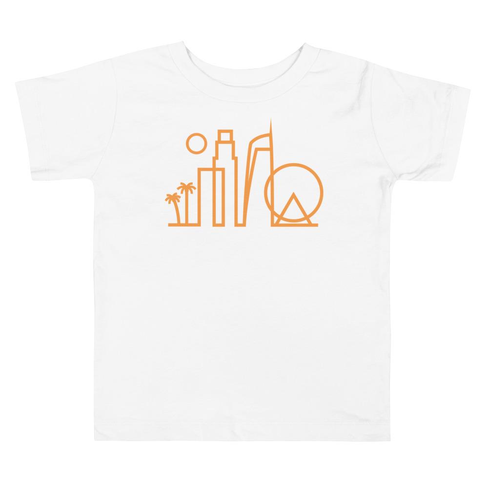 City Shirt Co LA Urban Dweller Toddler T-Shirt White / 2T