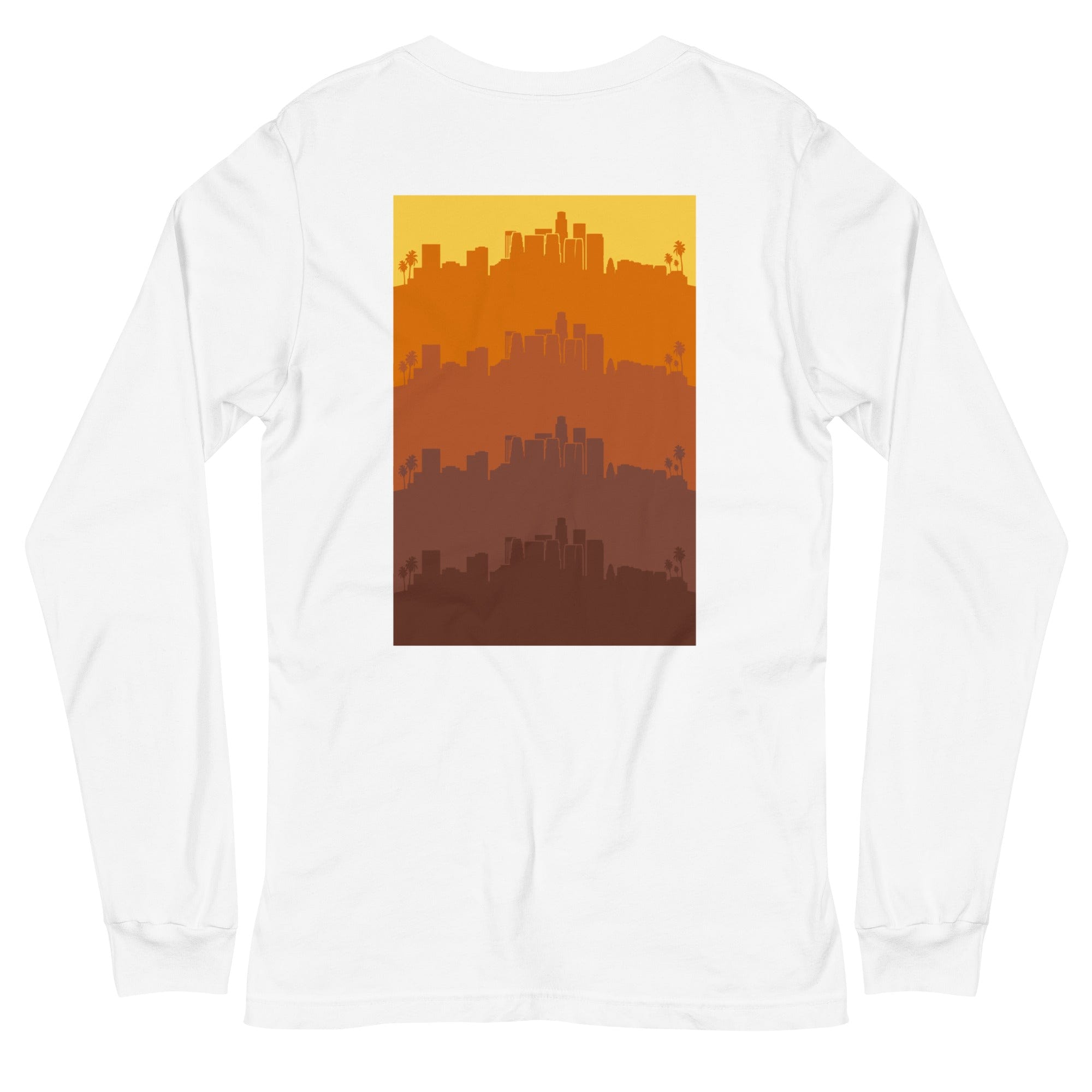 City Shirt Co Los Angeles City Comfort Long Sleeve T-Shirt