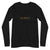 City Shirt Co Los Angeles City Comfort Long Sleeve T-Shirt Black / XS