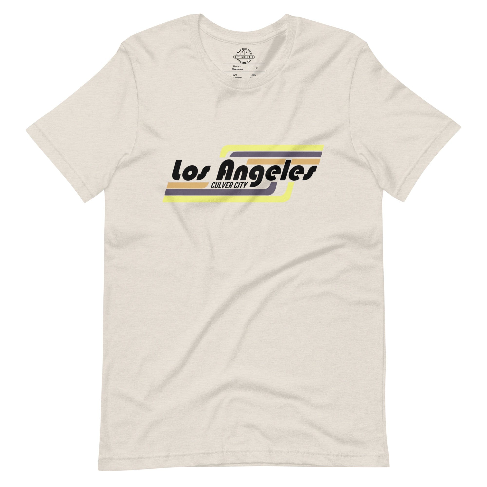City Shirt Co Los Angeles | Culver City Neighborhood T Shirt Heather Dust / S