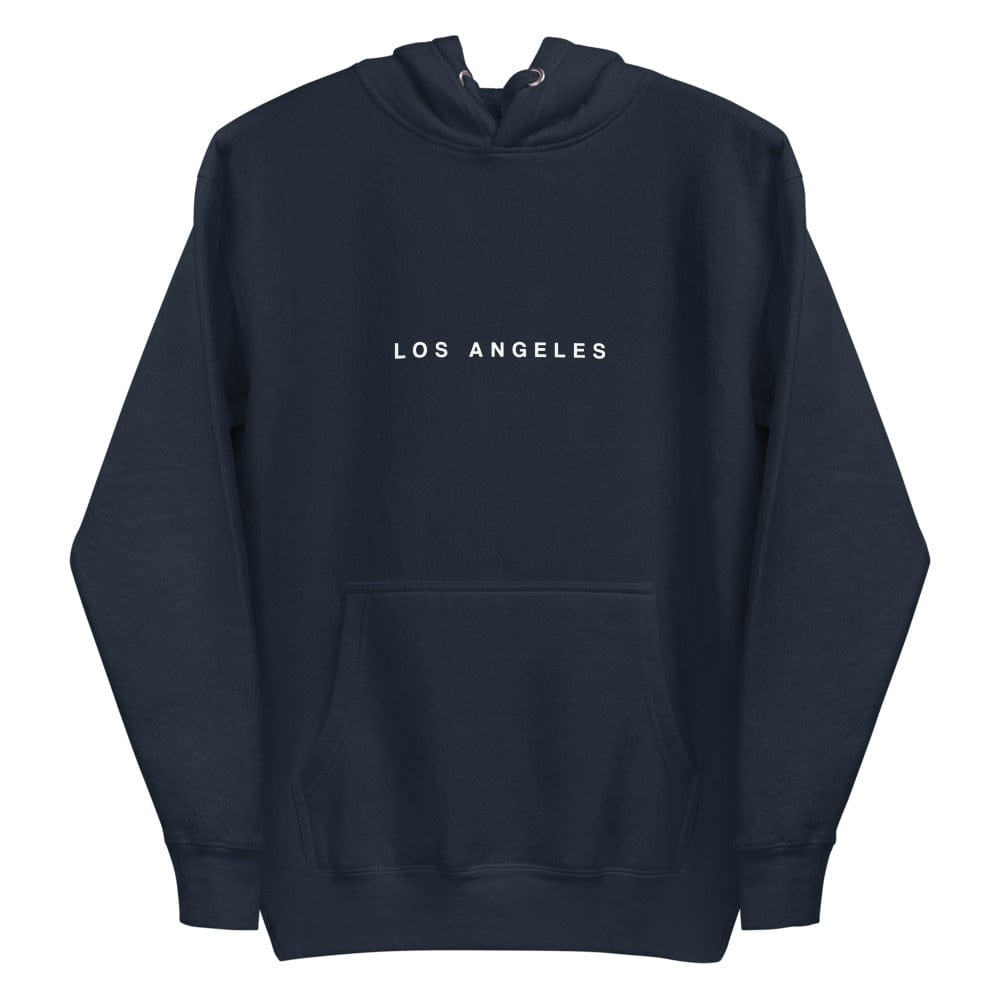 City Shirt Co Los Angeles Hoodie Navy Blazer / S