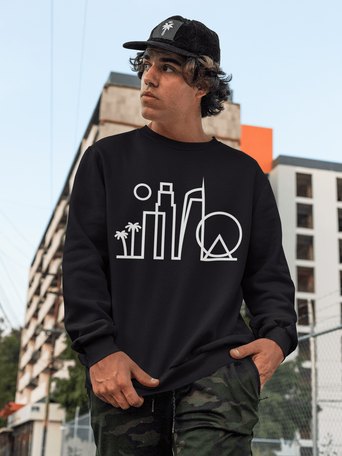 City Shirt Co Los Angeles Urban Dweller Sweatshirt