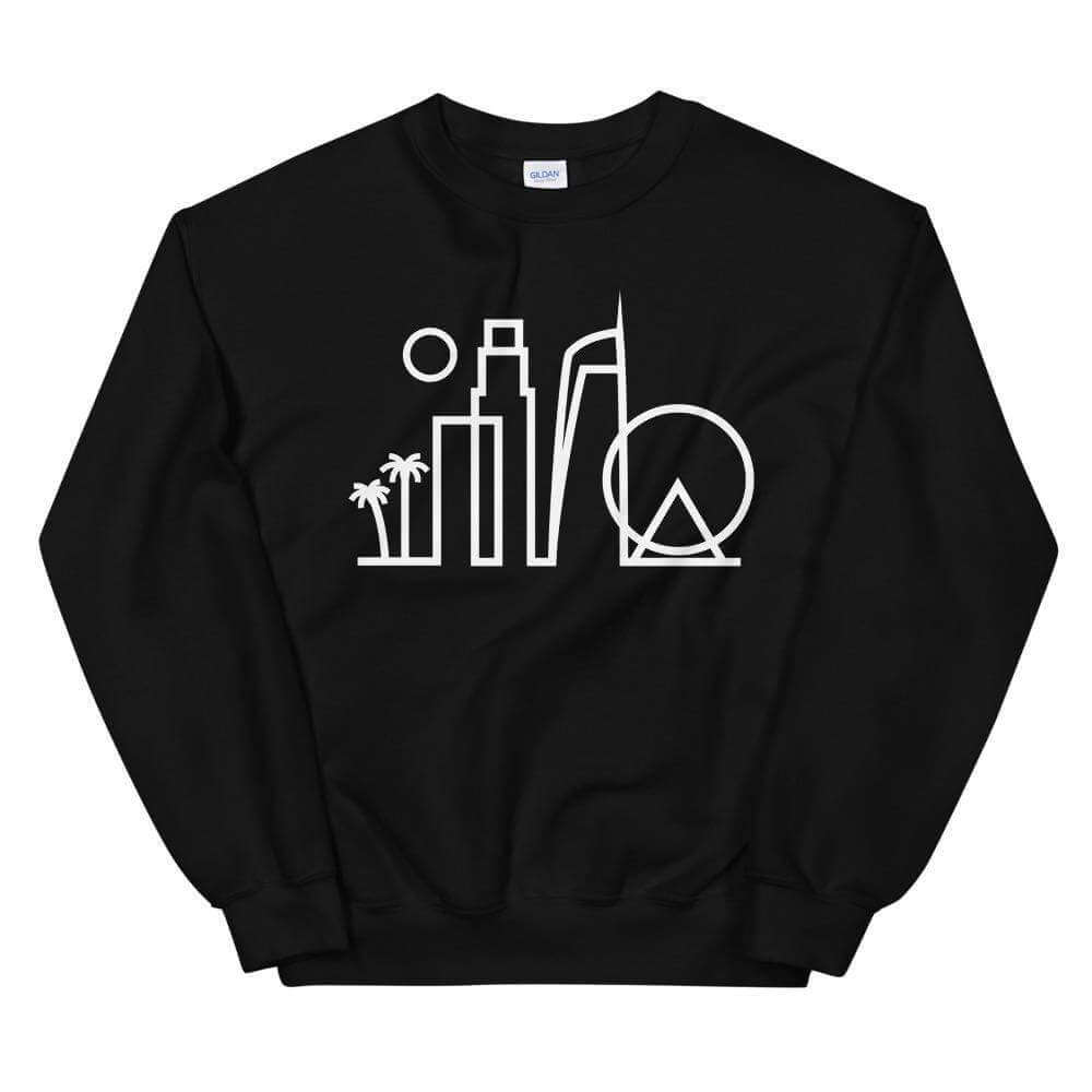 City Shirt Co Los Angeles Urban Dweller Sweatshirt Black / S