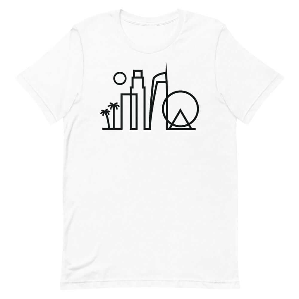 City Shirt Co Los Angeles Urban Dweller T-Shirt White / XS