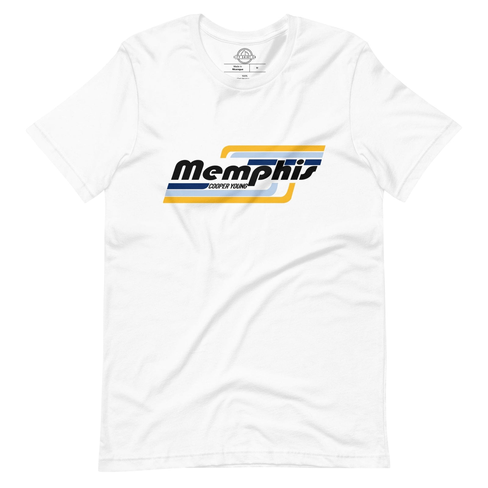 City Shirt Co Memphis | Cooper Young Neighborhood T Shirt White / XS