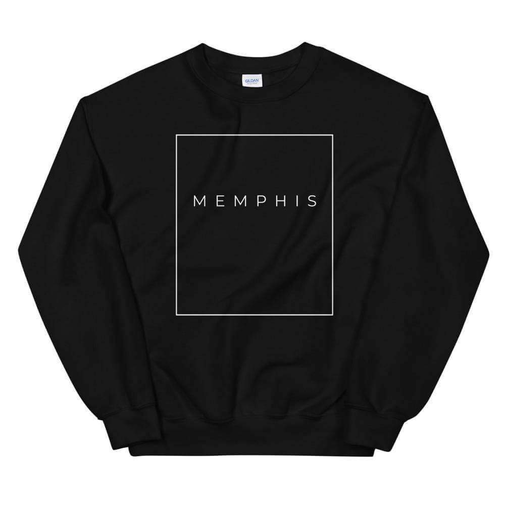 City Shirt Co Memphis Essential Sweatshirt Black / S Memphis Essential Sweatshirt | Quality Local Style | City Shirt Co