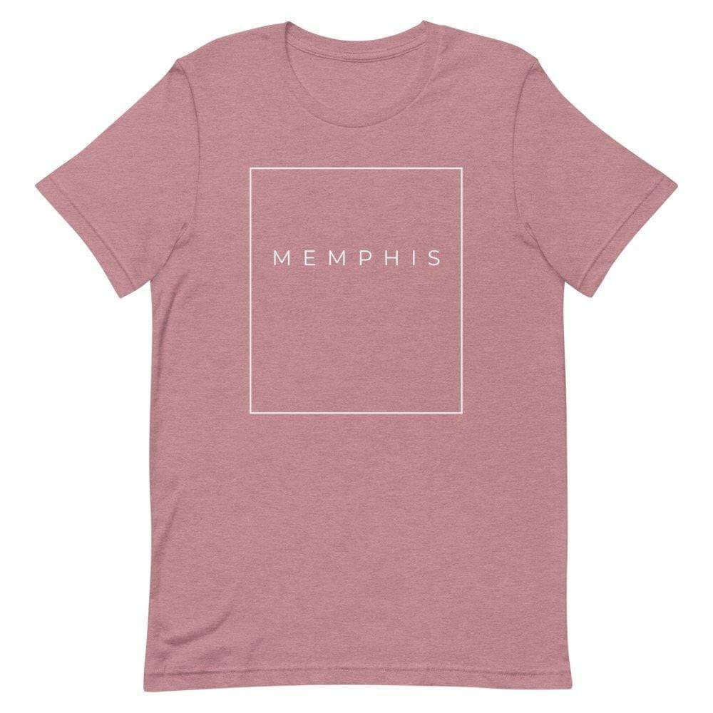 City Shirt Co Memphis Essential T-Shirt Heather Orchid / S Memphis Essential T-Shirt | Quality Local Style | City Shirt Co