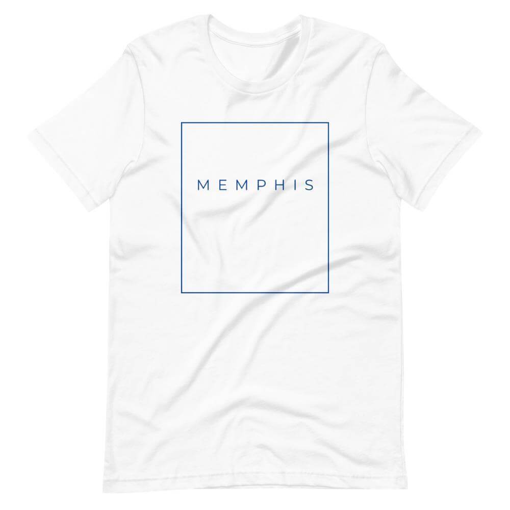 City Shirt Co Memphis Essential T-Shirt White / S Memphis Essential T-Shirt | Quality Local Style | City Shirt Co