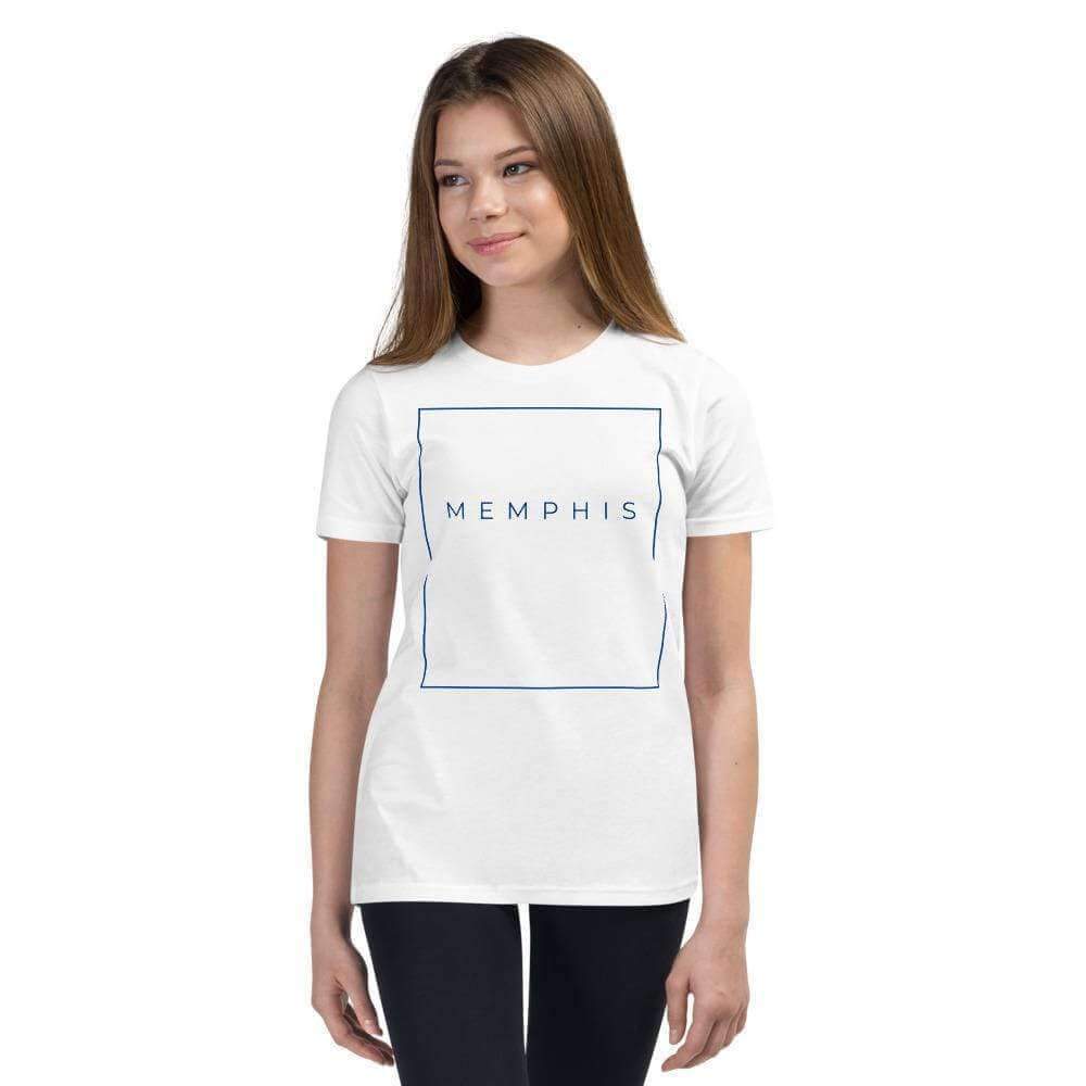 City Shirt Co Memphis Essential Youth T-Shirt White / S Memphis Essential Youth T-Shirt | City Shirt Co