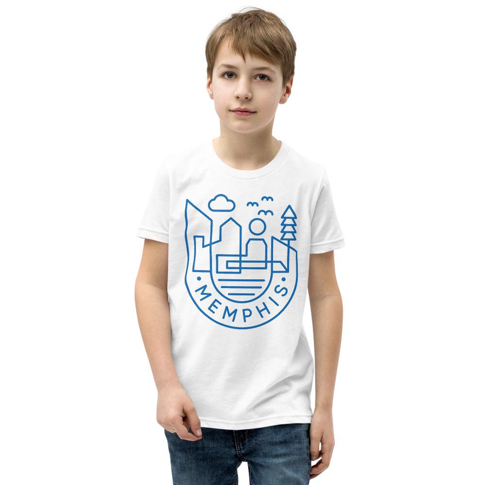 Memphis Medallion Youth T-shirt - Youth T-Shirts - City Shirt Co