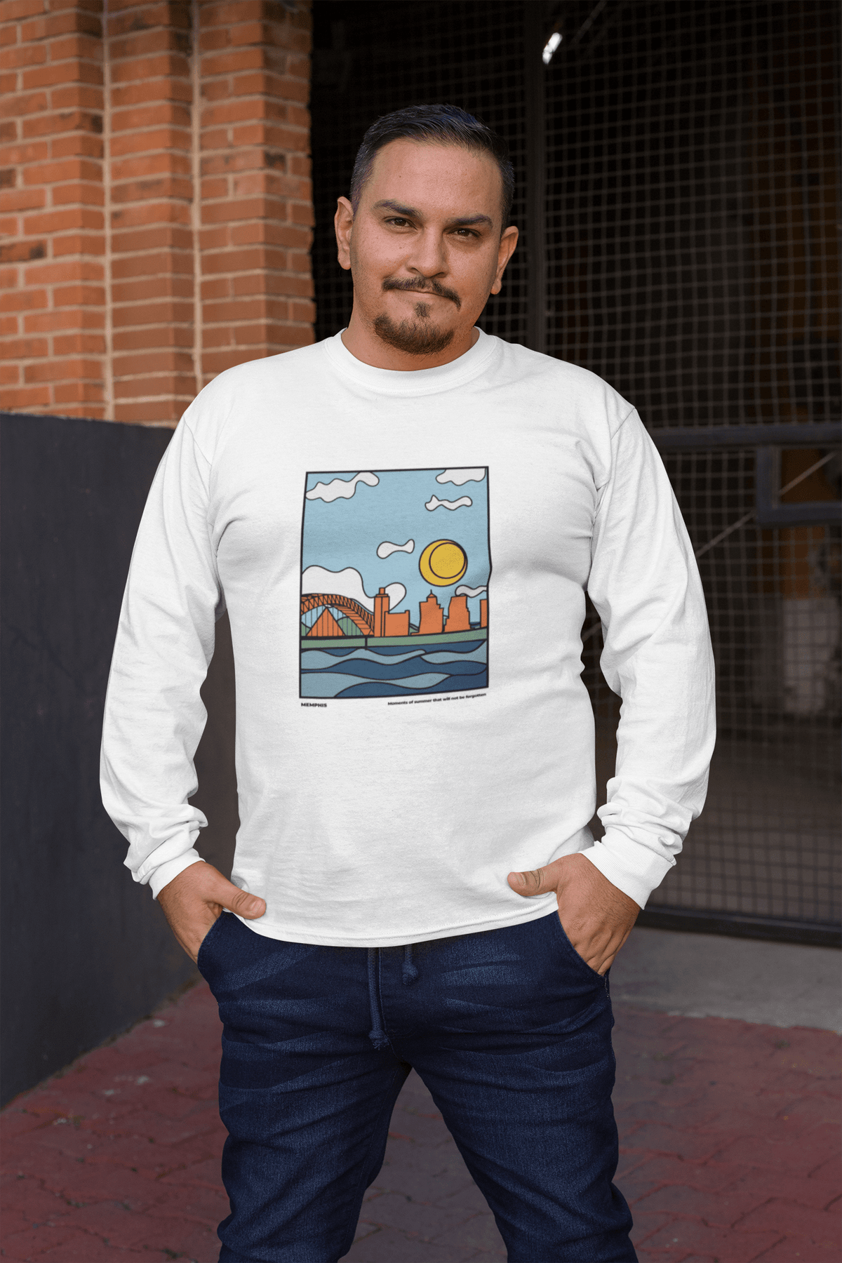 City Shirt Co Memphis Moments of Summer T-Shirt