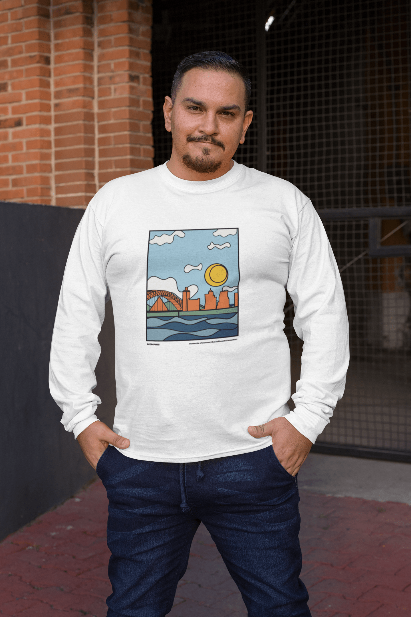 City Shirt Co Memphis Moments of Summer T-Shirt