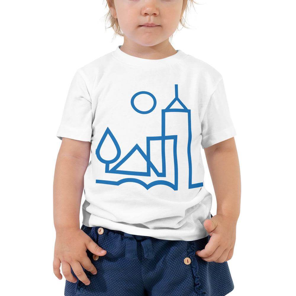 City Shirt Co Memphis Urban Dweller Toddler T-Shirt White / 2T Memphis Urban Dweller Toddler T-Shirt | City Shirt Co