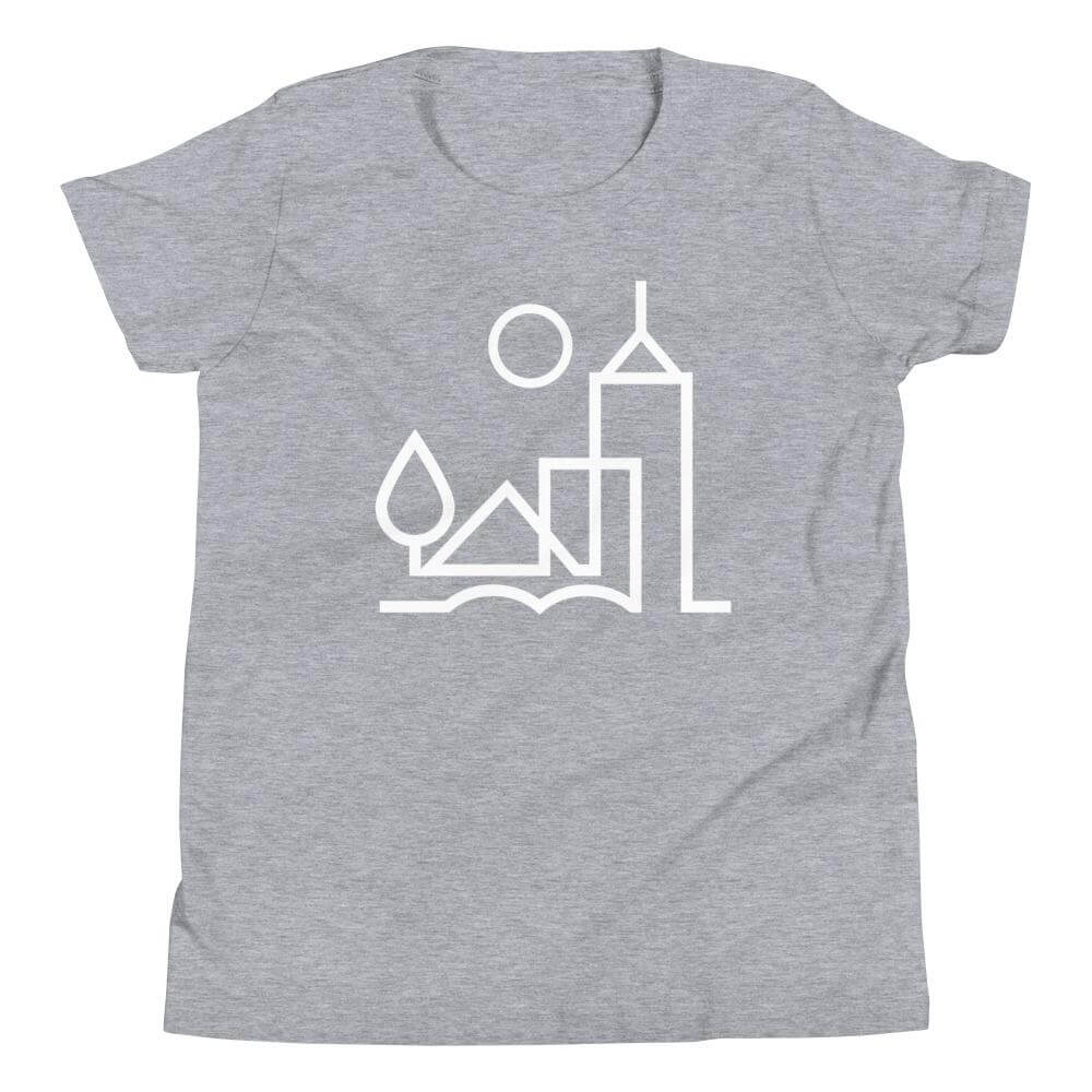 City Shirt Co Memphis Urban Dweller Youth T-Shirt Athletic Heather / S Memphis Urban Dweller Youth T-Shirt | City Shirt Co