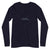 City Shirt Co Miami City Comfort Long Sleeve T-Shirt Navy / XS