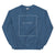 City Shirt Co Miami Essential Sweatshirt Indigo Blue / S