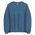 City Shirt Co Miami TONAL Sweatshirt Indigo Blue / S