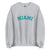 City Shirt Co Miami TONAL Sweatshirt Sport Grey / S