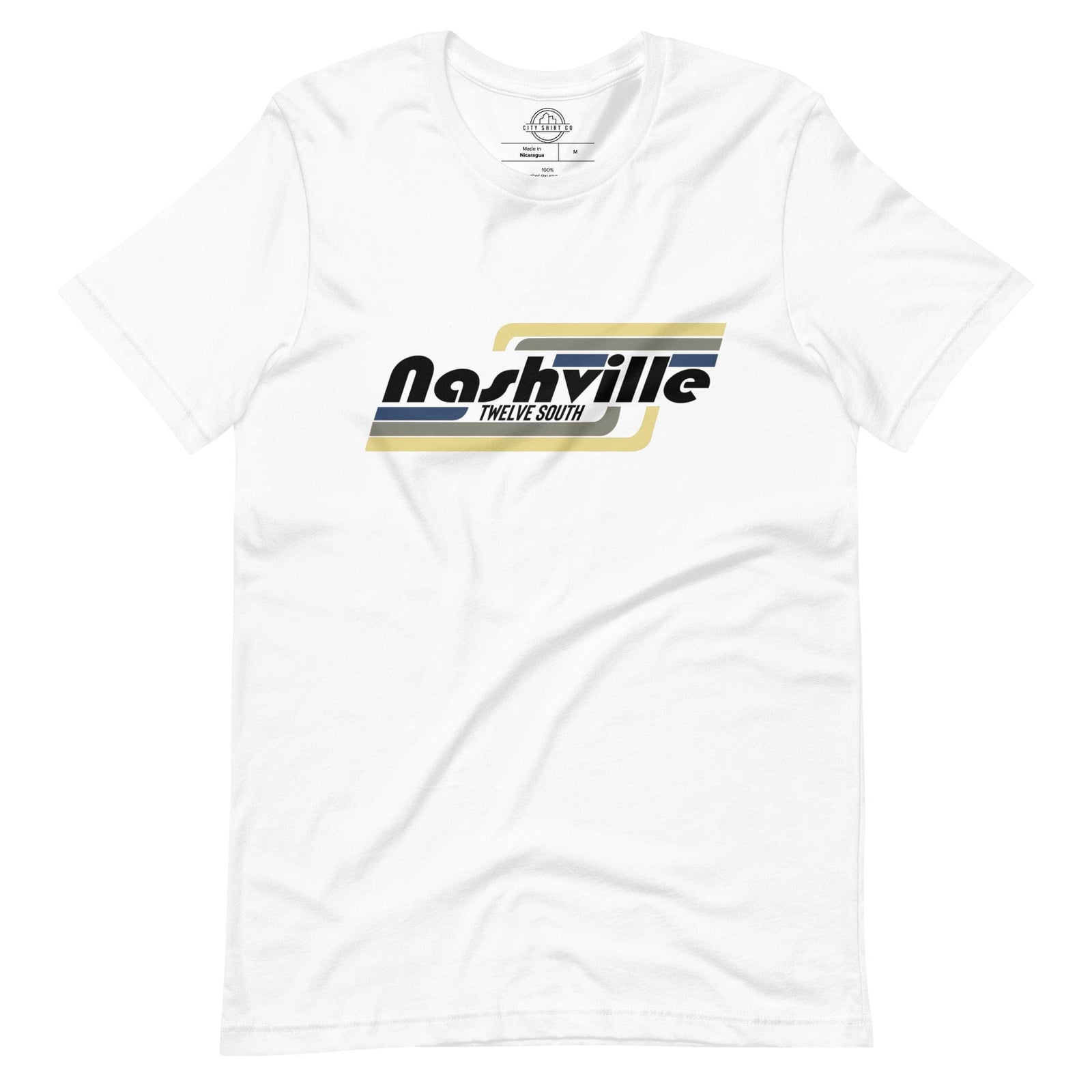 City Shirt Co Nashville | 12 South Neighborhood T Shirt White / XS