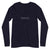 City Shirt Co Nashville City Comfort Long Sleeve T-Shirt Navy / XS