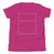 City Shirt Co Nashville Essential Youth T-Shirt Berry / S