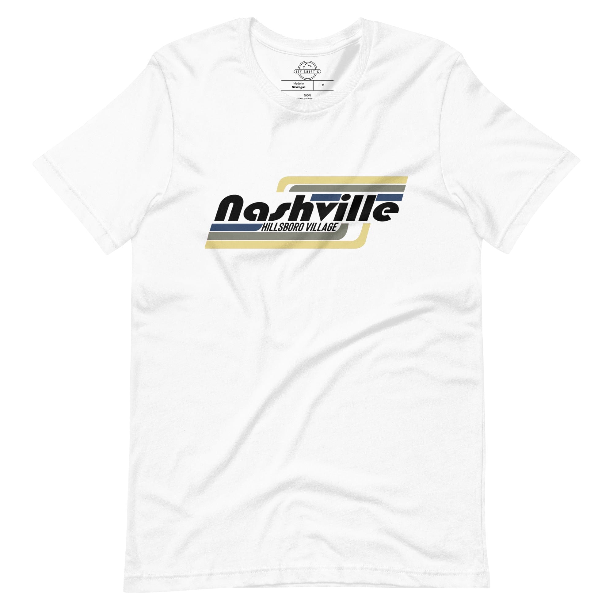 City Shirt Co Nashville | Hillsboro Village Neighborhood T Shirt White / XS