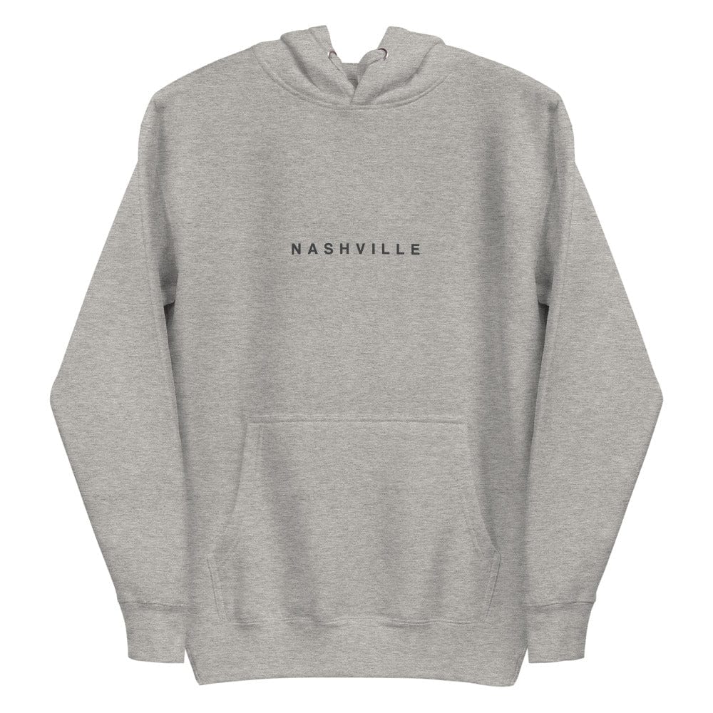 City Shirt Co Nashville Hoodie Carbon Grey / S