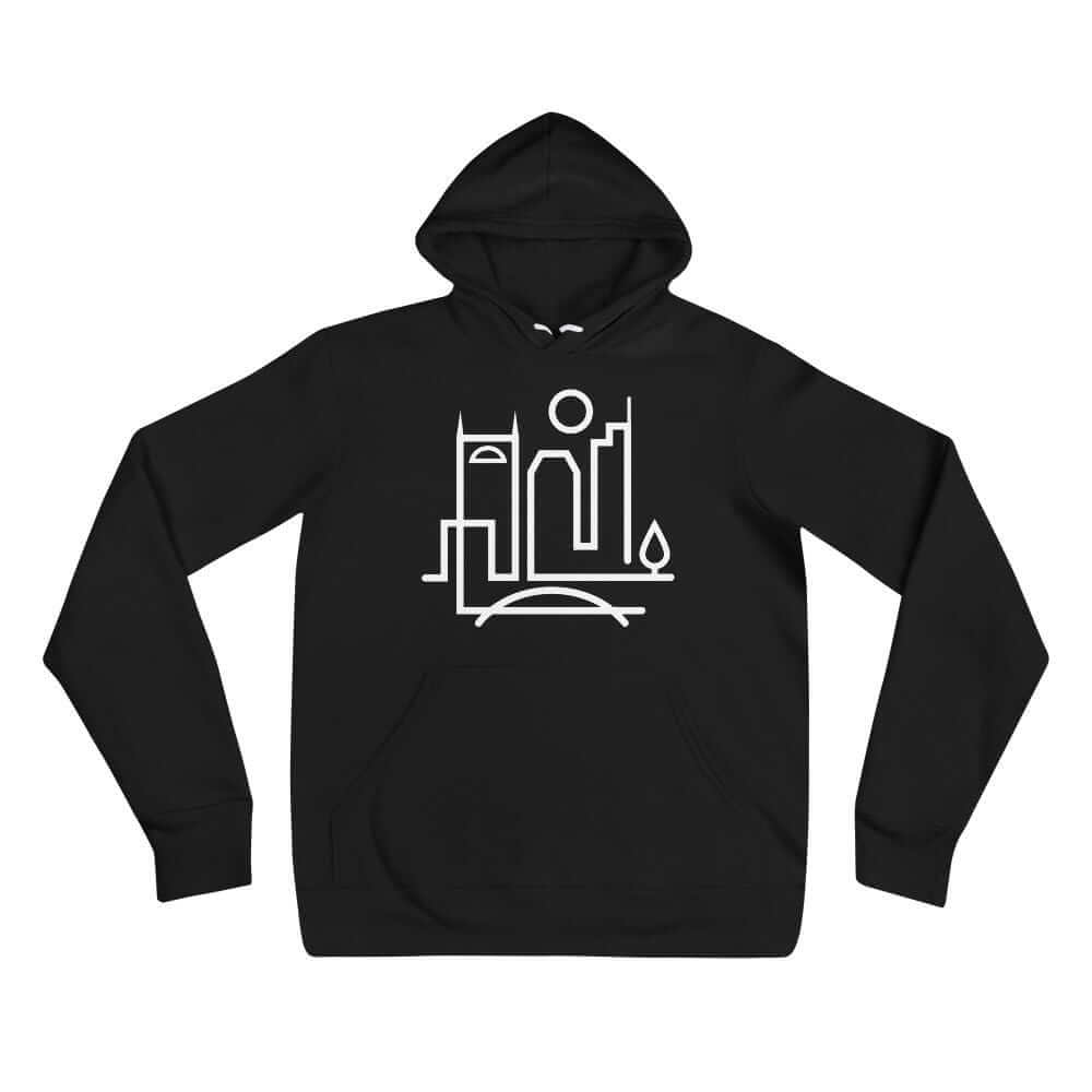 City Shirt Co Nashville Urban Dweller Hoodie Black / S Nashville Premium Quality Hoodie 