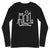 City Shirt Co Nashville Urban Dweller Long Sleeve T-Shirt Black / XS