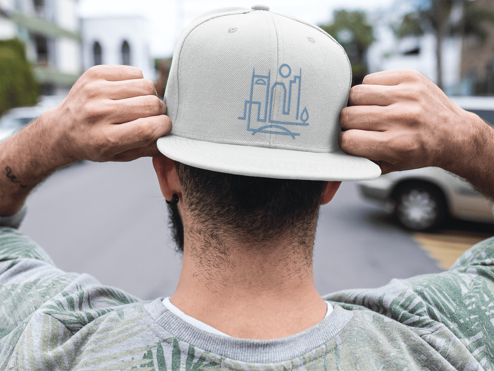 City Shirt Co Nashville Urban Dweller Snapback Hat