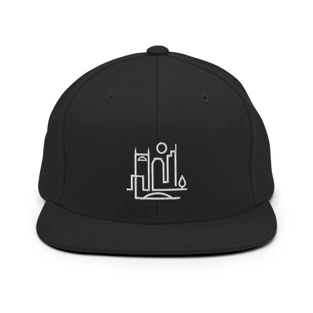 City Shirt Co Nashville Urban Dweller Snapback Hat Black