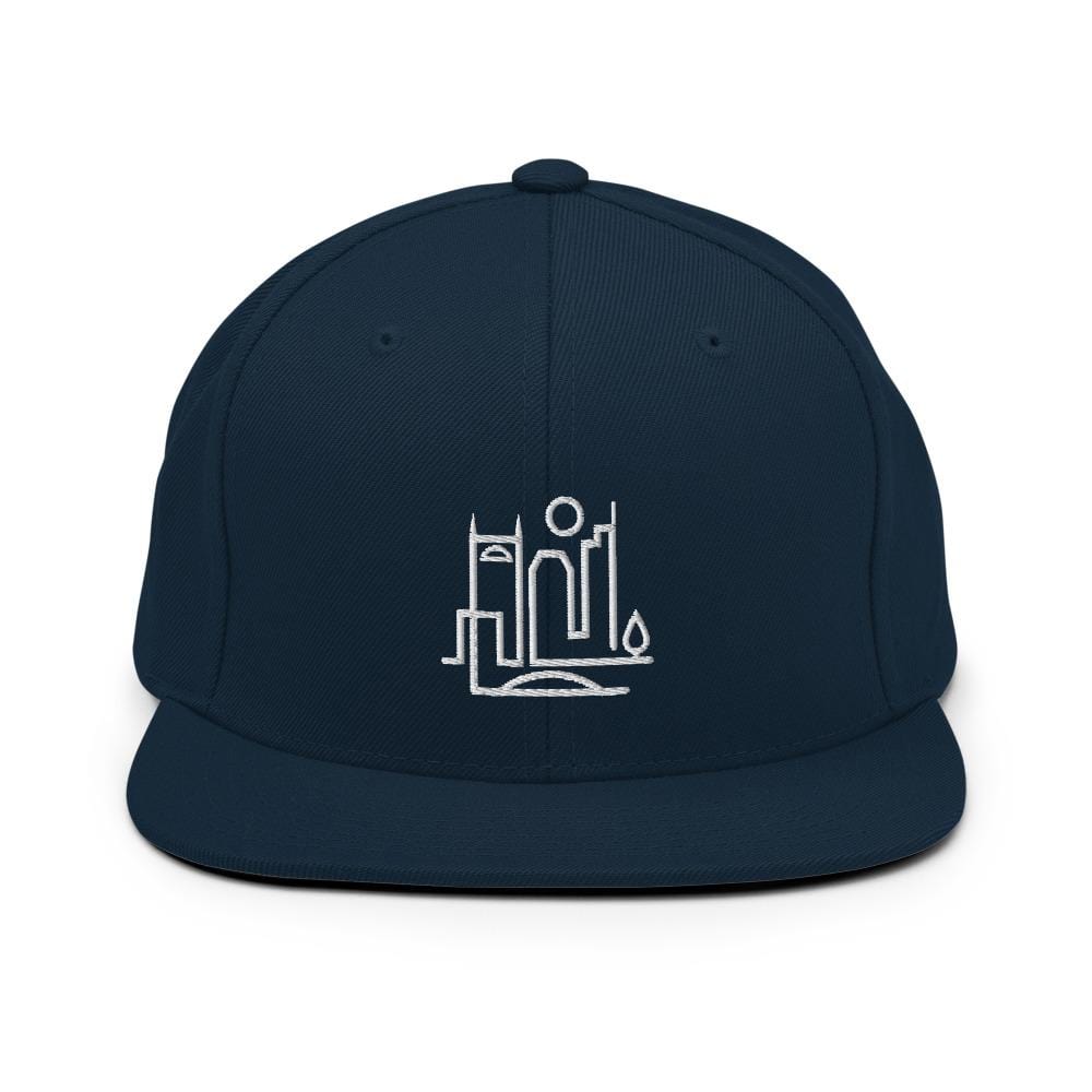 City Shirt Co Nashville Urban Dweller Snapback Hat Dark Navy