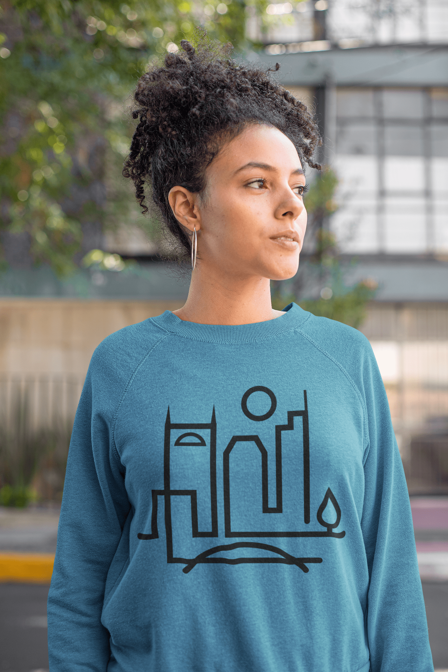 City Shirt Co Nashville Urban Dweller Sweatshirt Premium Nashville Sweatshirt