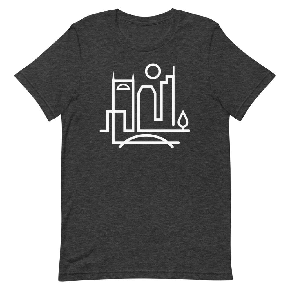 City Shirt Co Nashville Urban Dweller T-Shirt Dark Grey Heather / XS