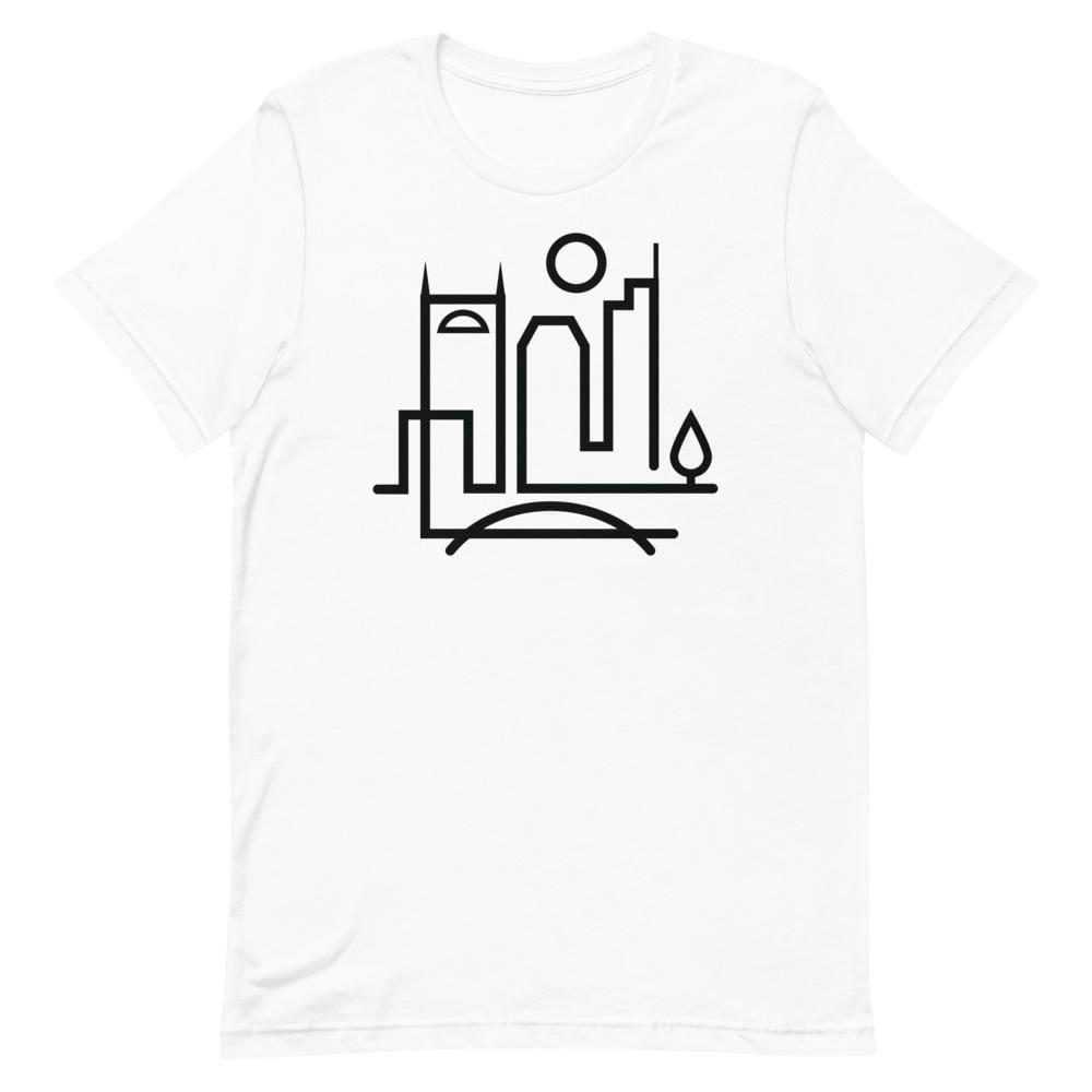 City Shirt Co Nashville Urban Dweller T-Shirt White / XS