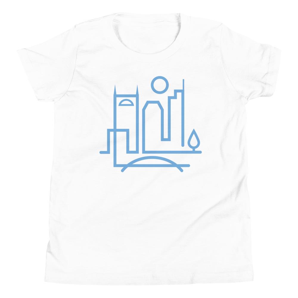 City Shirt Co Nashville Youth Urban Dweller T-Shirt White / S