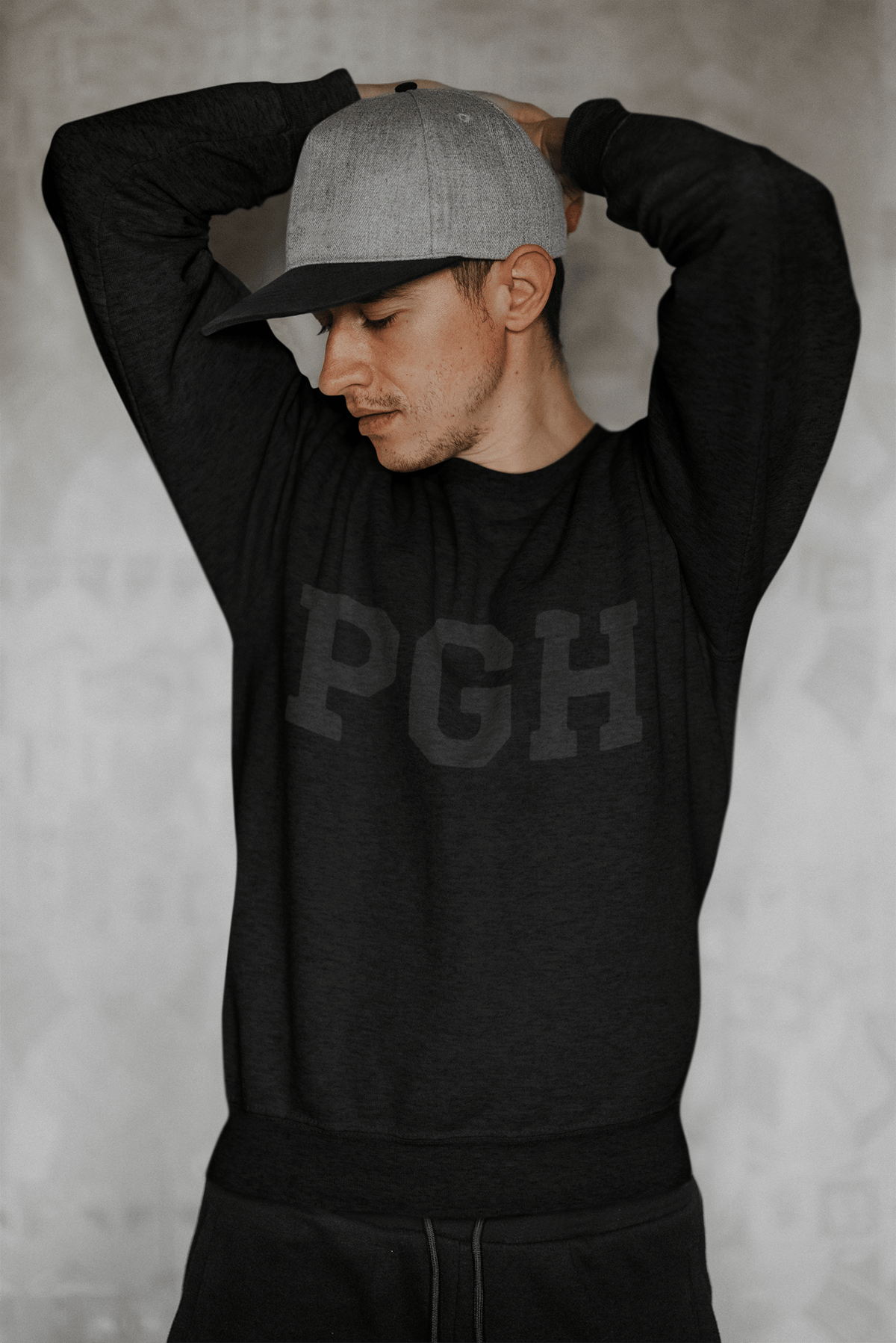 City Shirt Co PGH Pittsburgh Crewneck Sweatshirt
