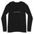 City Shirt Co Pittsburgh City Comfort Long Sleeve T-Shirt Black / XS