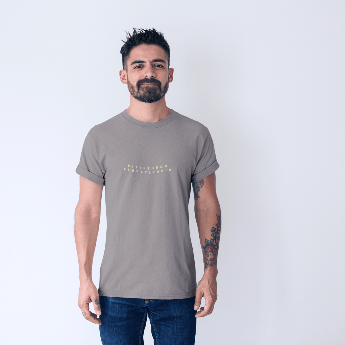 City Shirt Co Pittsburgh Comfort Colors T-Shirt Pittsburgh City Comfort T-Shirt