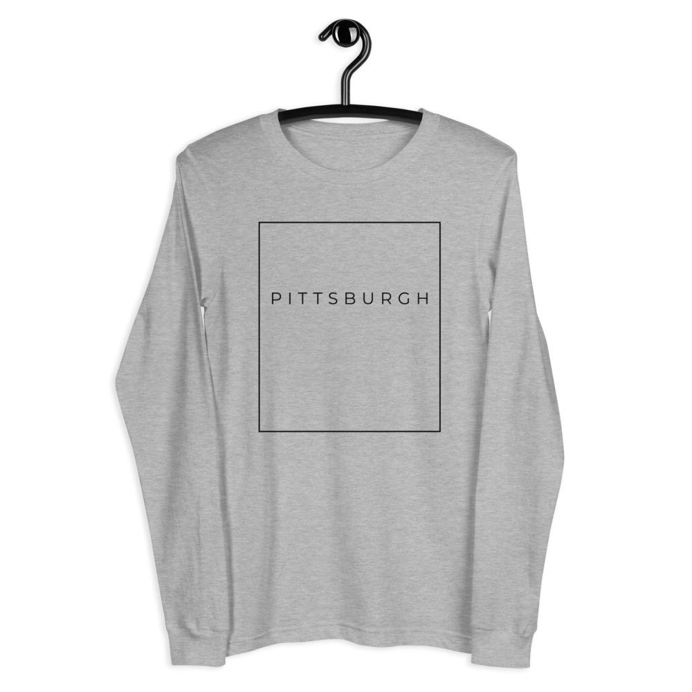 Pittsburgh Essential Long Sleeve T-Shirt - Long Sleeve T-Shirt - City Shirt Co