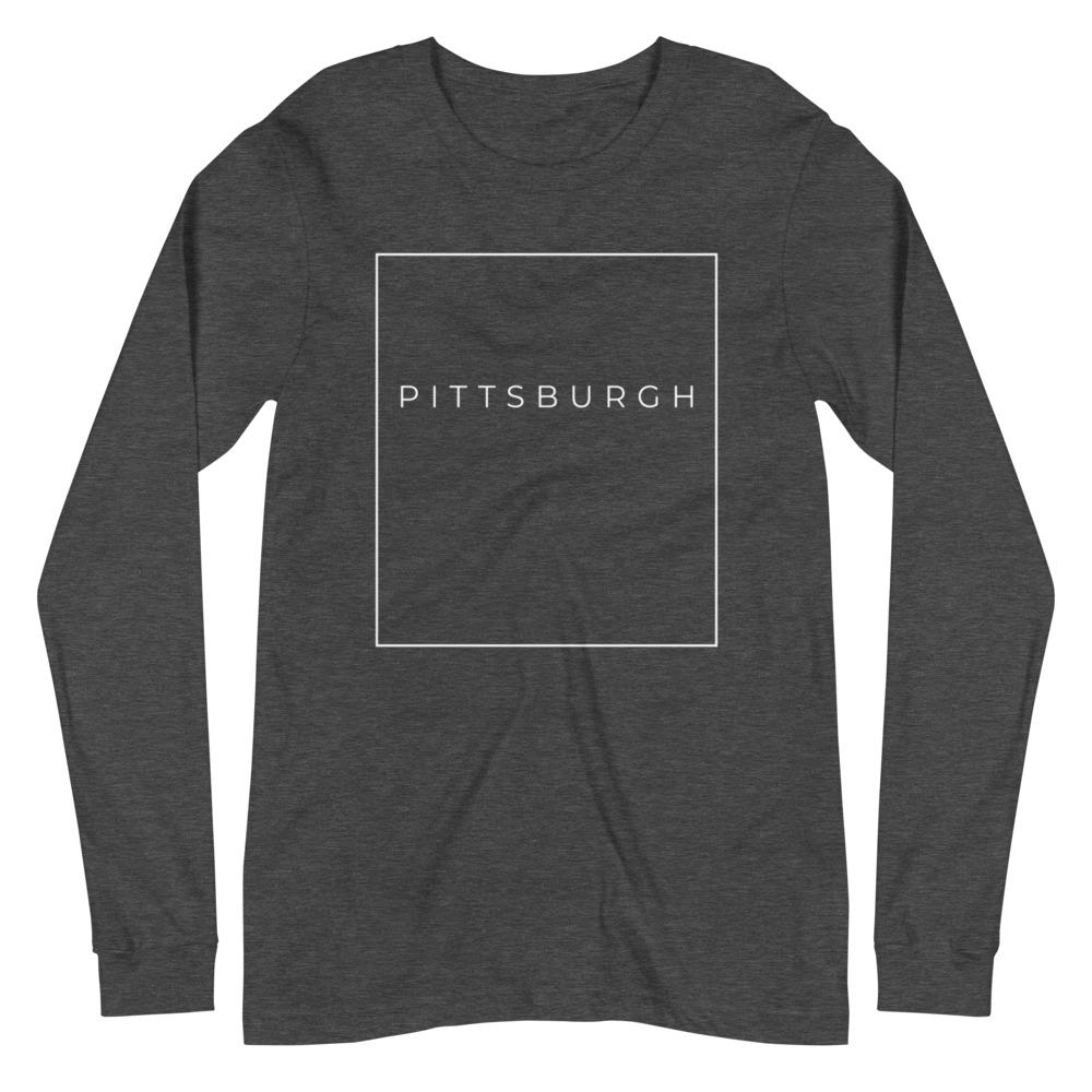 Pittsburgh Essential Long Sleeve T-Shirt - Long Sleeve T-Shirt - City Shirt Co