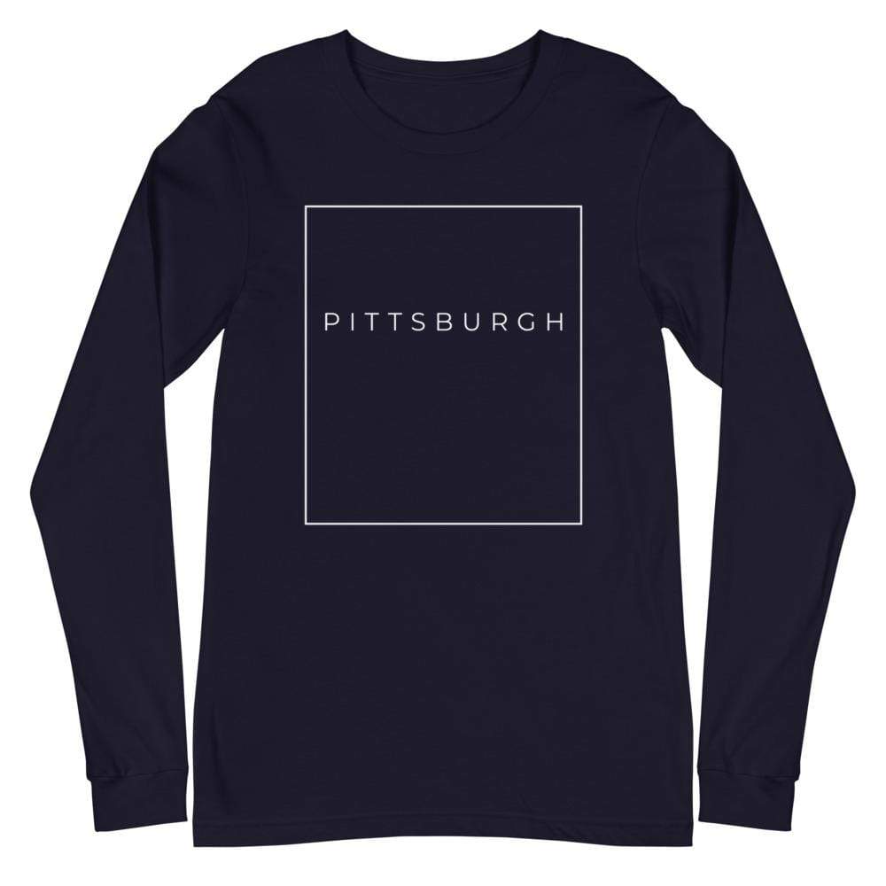 Pittsburgh Essential Long Sleeve T-Shirt - Long Sleeve T-Shirt - City Shirt Co