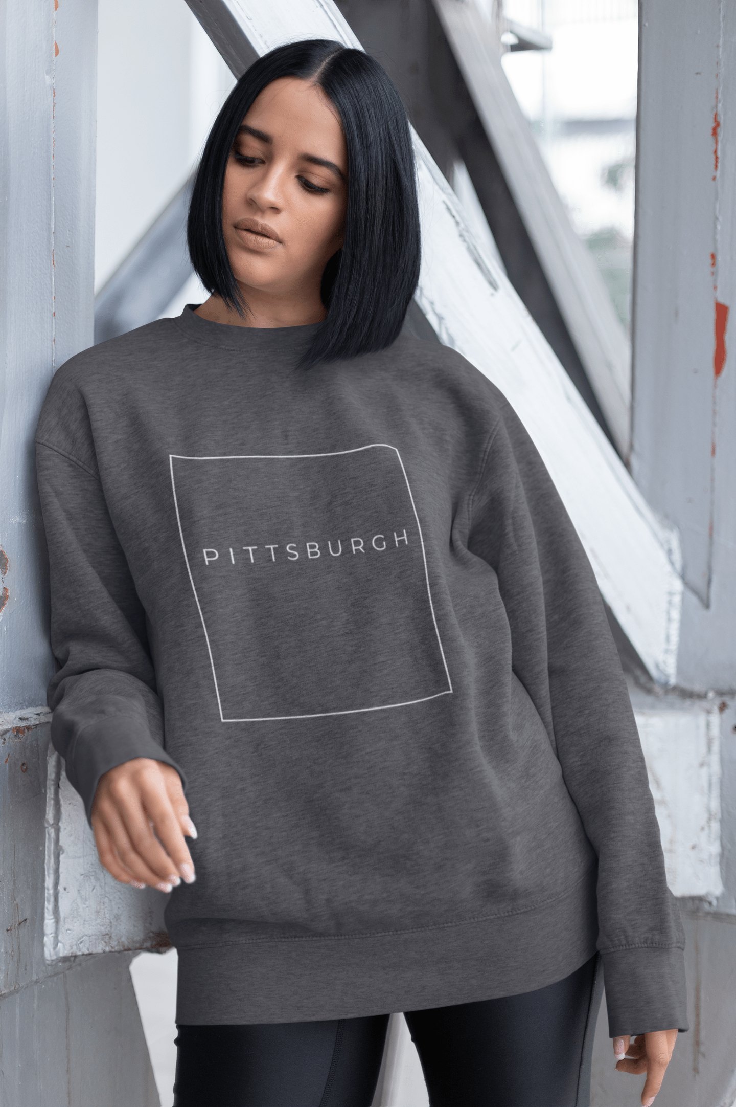City Shirt Co Pittsburgh Essential Sweatshirt Pittsburgh Essential Sweatshirt | Quality Local Style | City Shirt Co