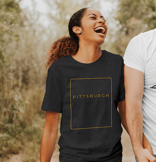City Shirt Co Pittsburgh Essentials Steeler Gold T-Shirt Pittsburgh Essentials Steeler Gold T-Shirt | City Shirt Co