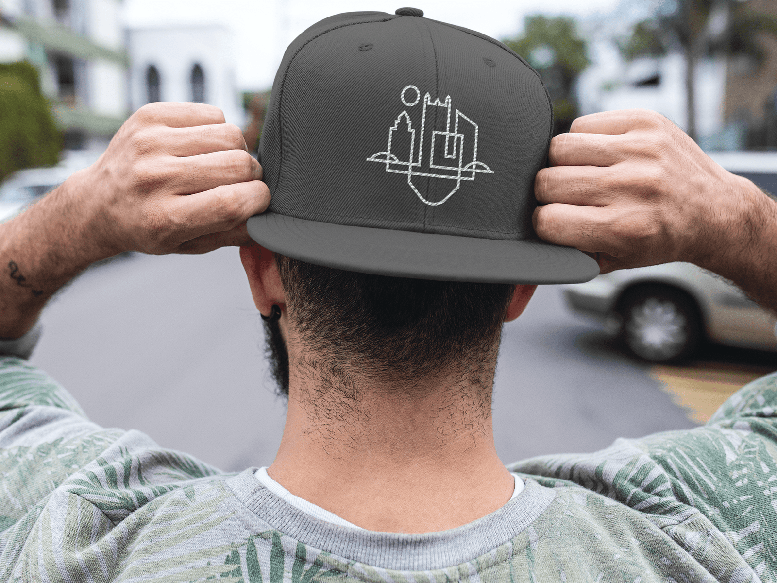 City Shirt Co Pittsburgh Urban Dweller Snapback Hat Pittsburgh Urban Dweller Snapback Hat | Quality Local Style | City Shirt Co