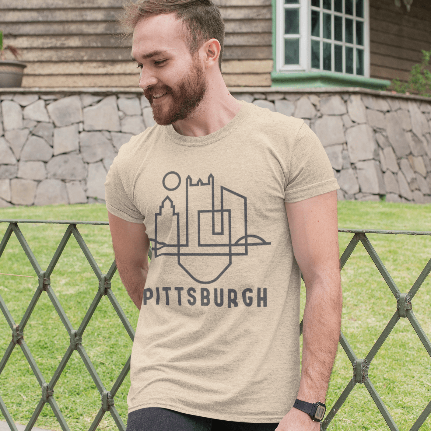 City Shirt Co Pittsburgh Urban Dweller Street Tee