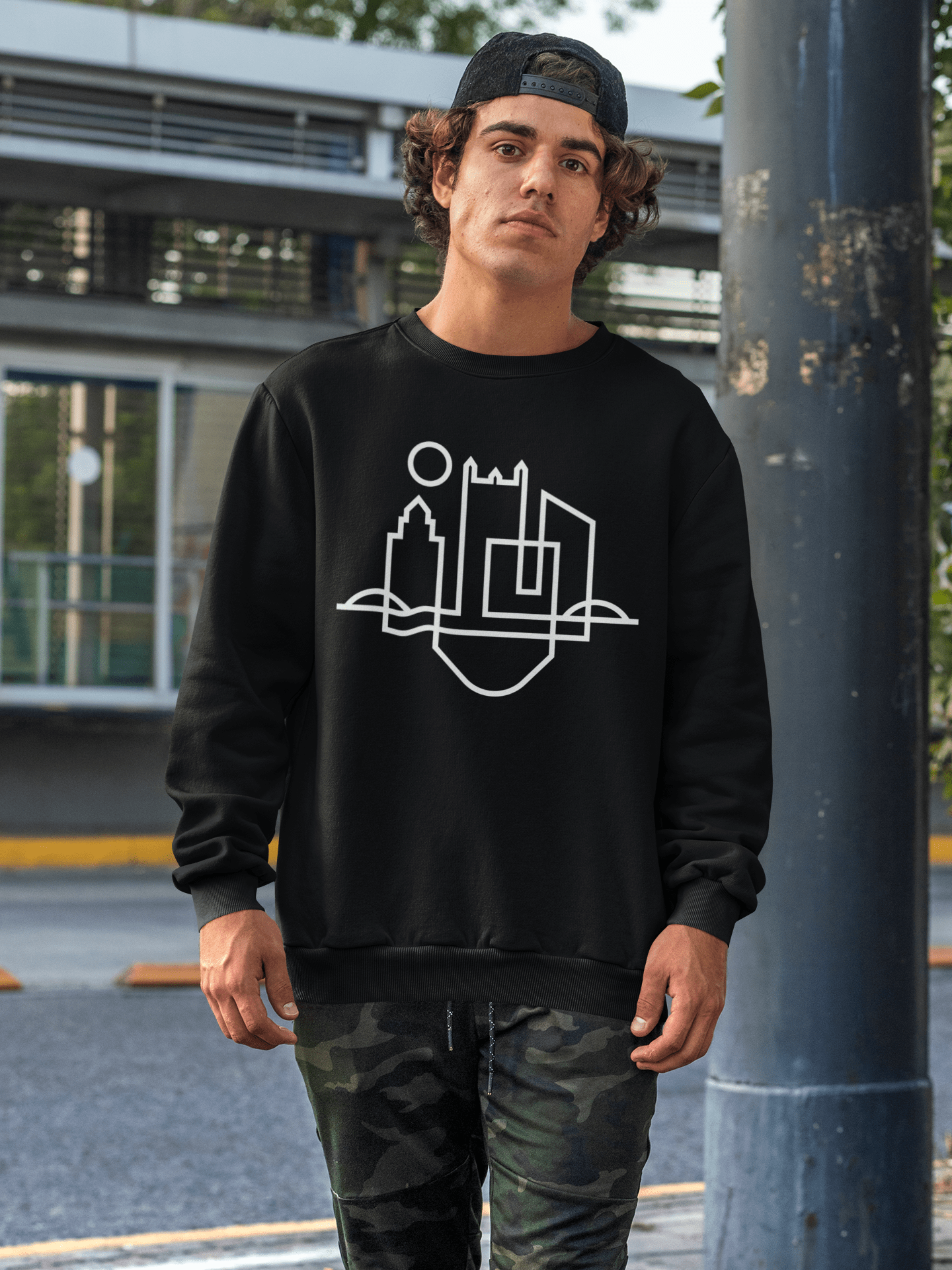 City Shirt Co Pittsburgh Urban Dweller Sweatshirt Pittsburgh Urban Dweller Sweatshirt | Quality Local Style | City Shirt Co