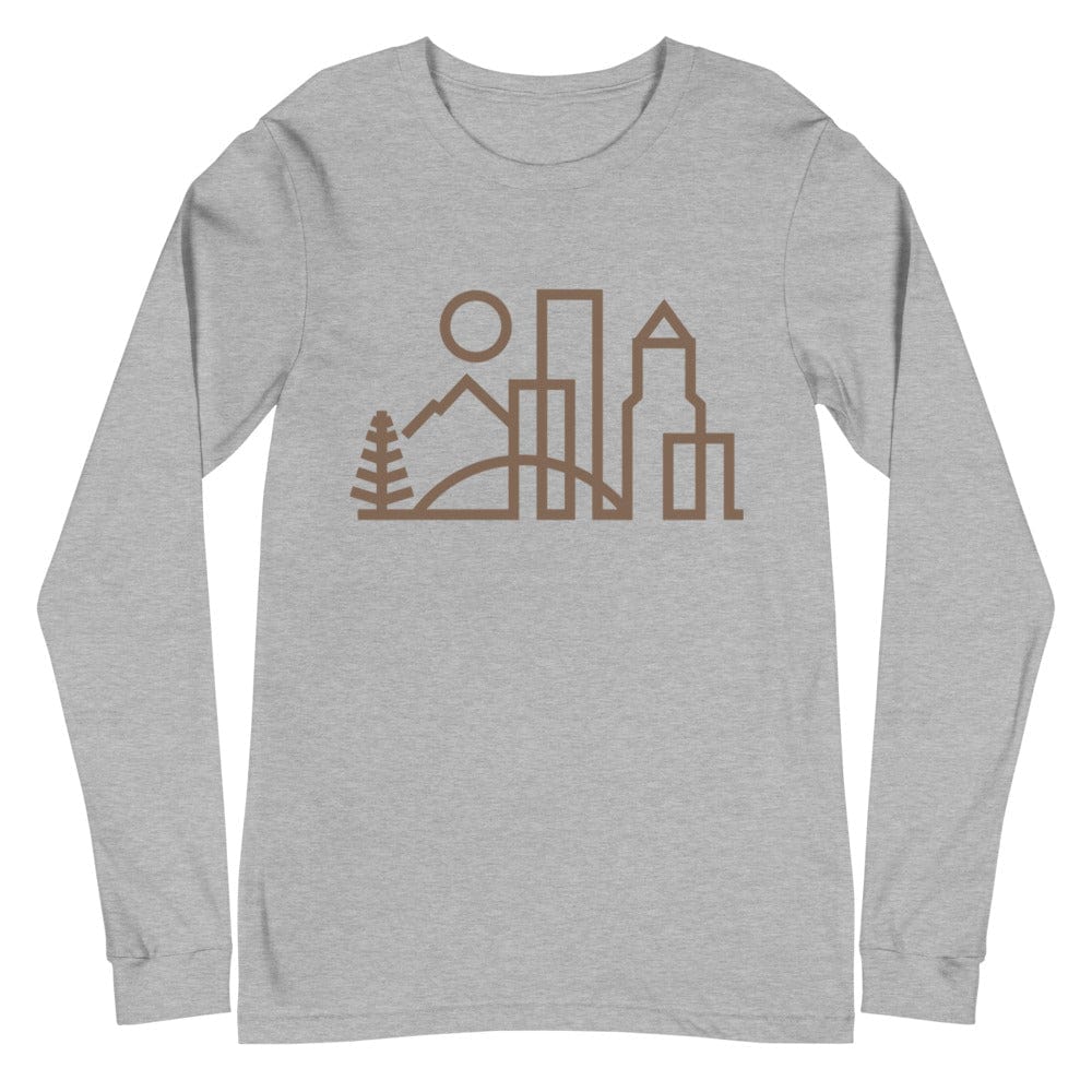 City Shirt Co Portland Urban Dweller Athletic Heather / XS